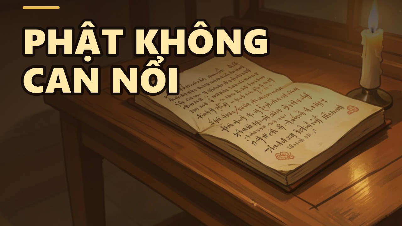 Khi Đức Phật can ngăn không được: Bài học về tự giác và giáo quyền