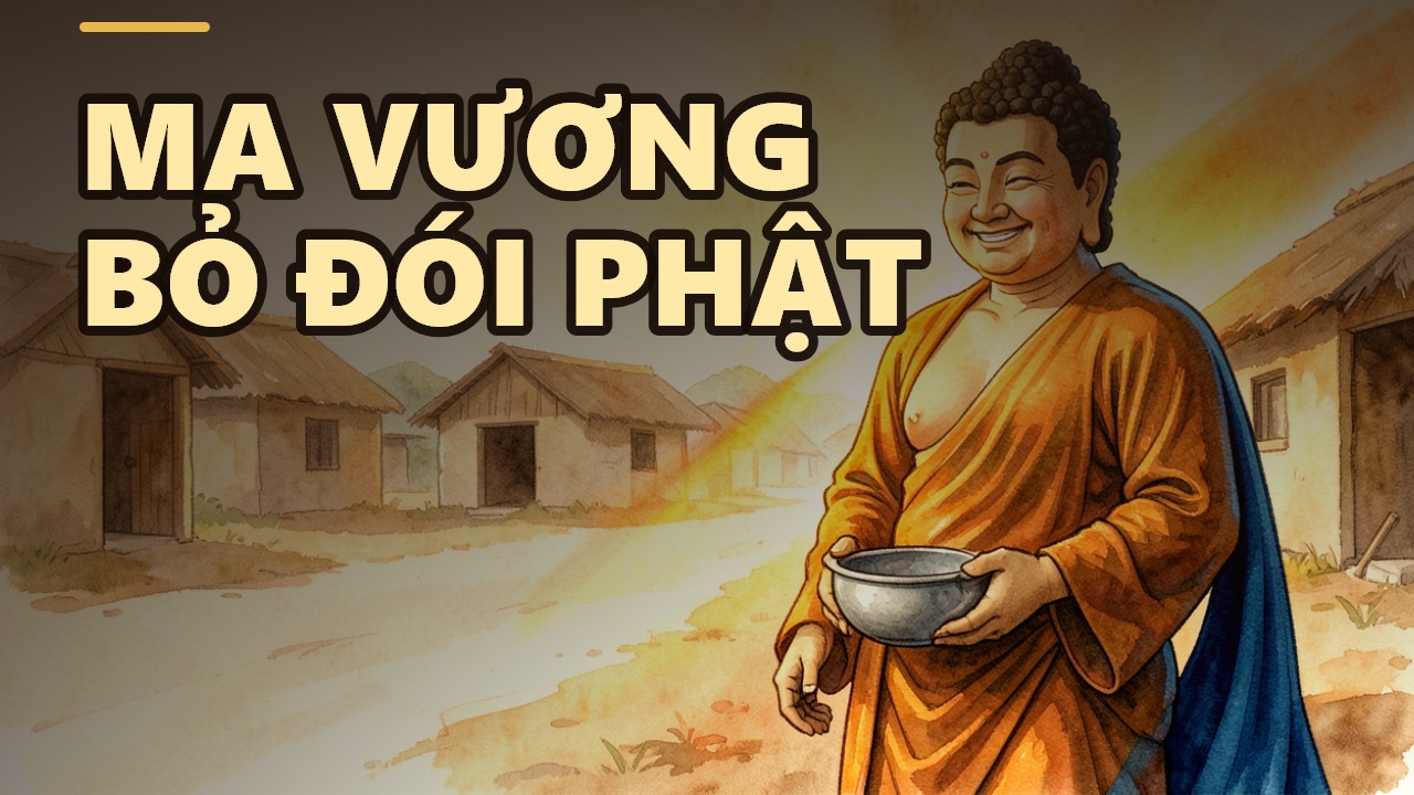 Khi ma vương bỏ đói Đức Phật: Bài học về tâm vô sở hữu