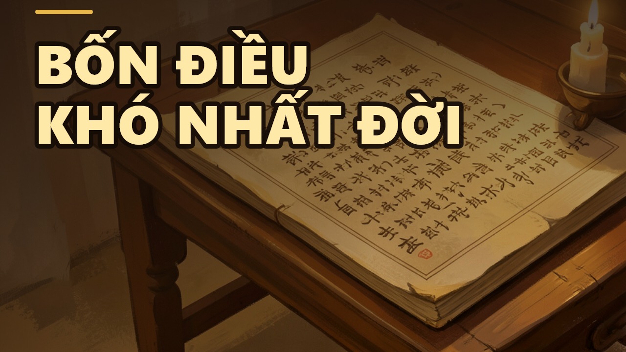Khó thay được làm người: Đừng để phước báo quý giá nhất trôi qua
