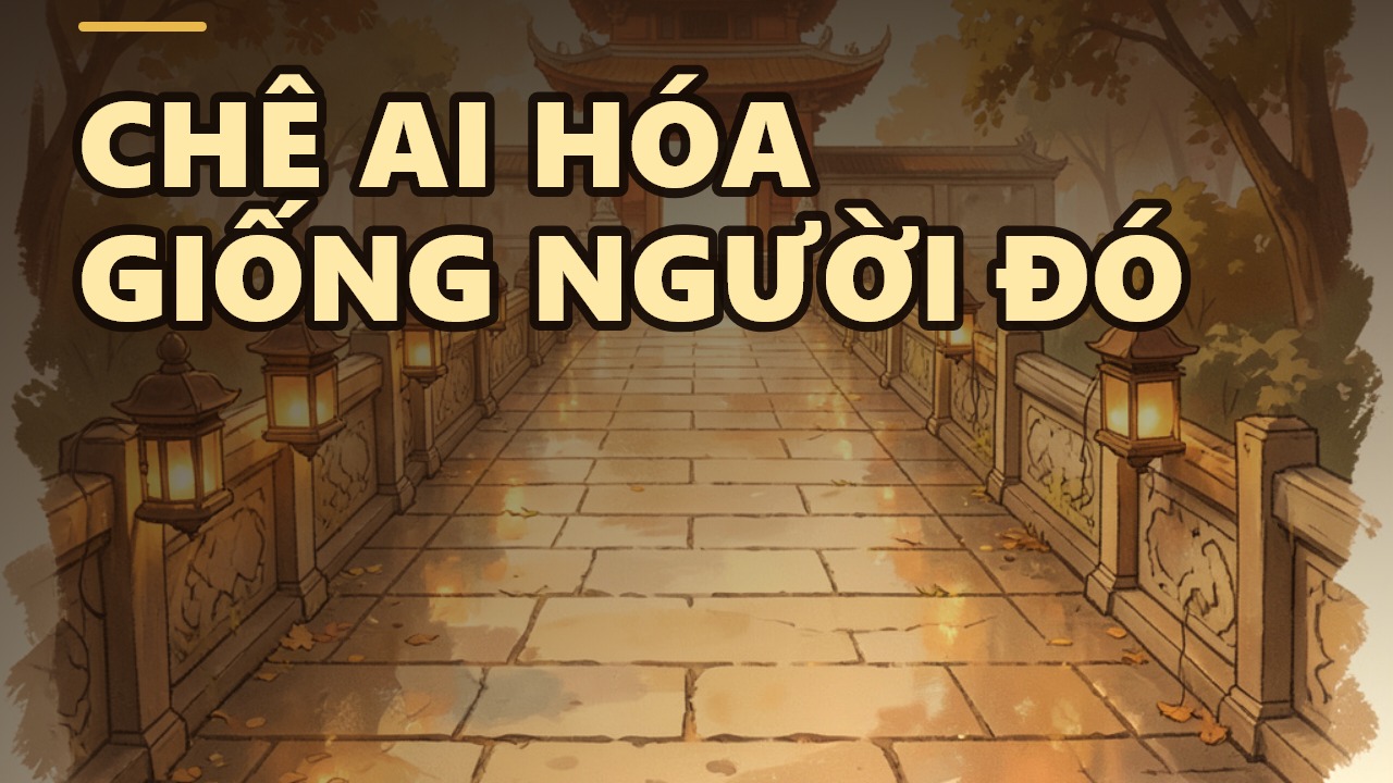 Nếu Biết Rằng: Chê Ai Sẽ Giống Người Đó