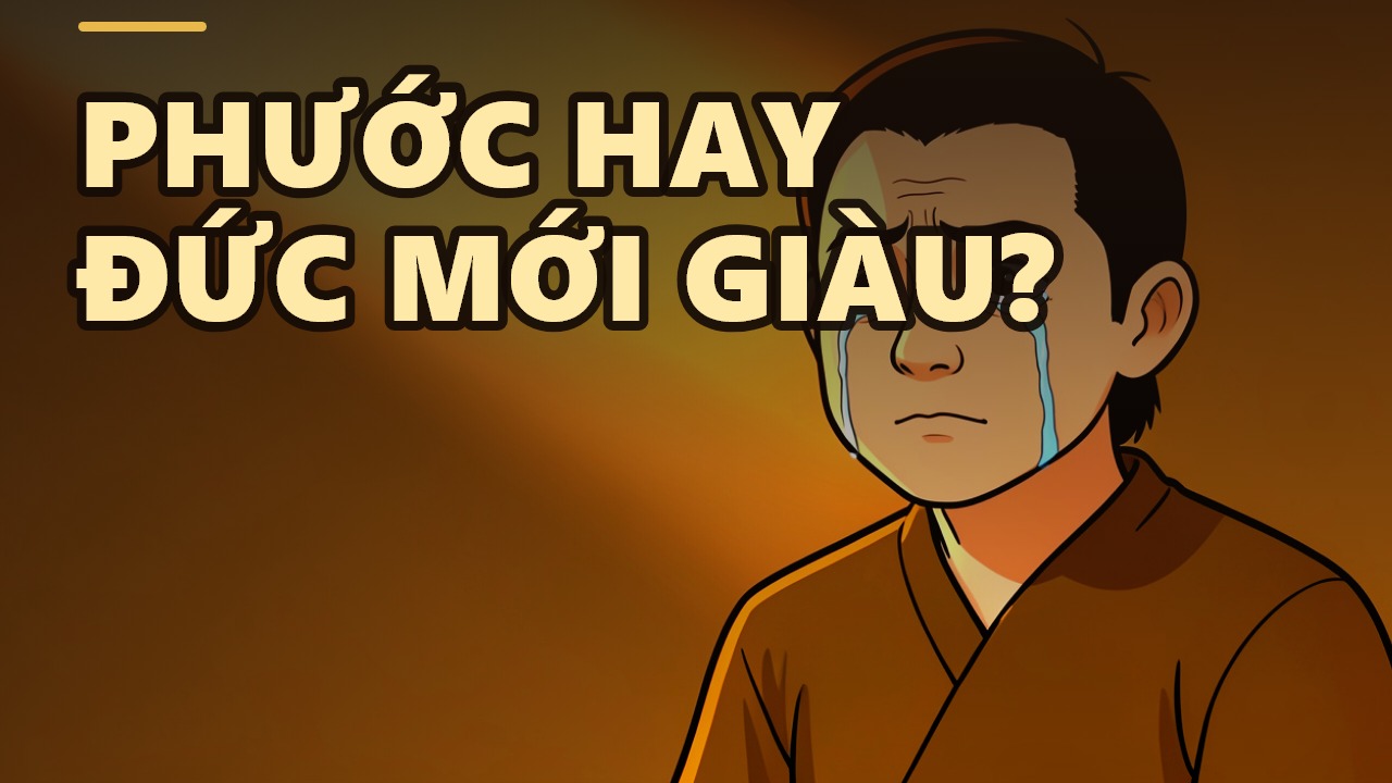 Người Ác Giàu, Người Hiền Nghèo: Phước và Đức Khác Gì Nhau?