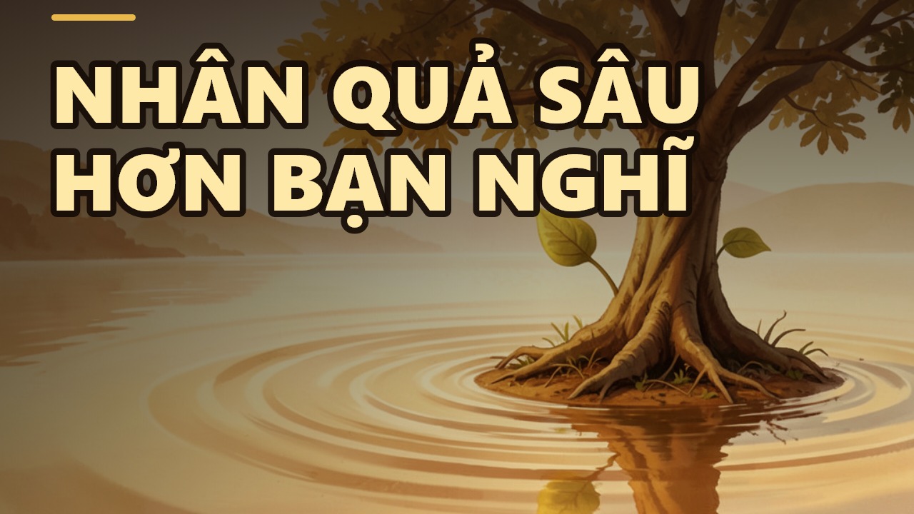 Nhân quả không đơn giản là 'gieo gì gặt nấy' – Bài học từ TT. Thích Chân Quang