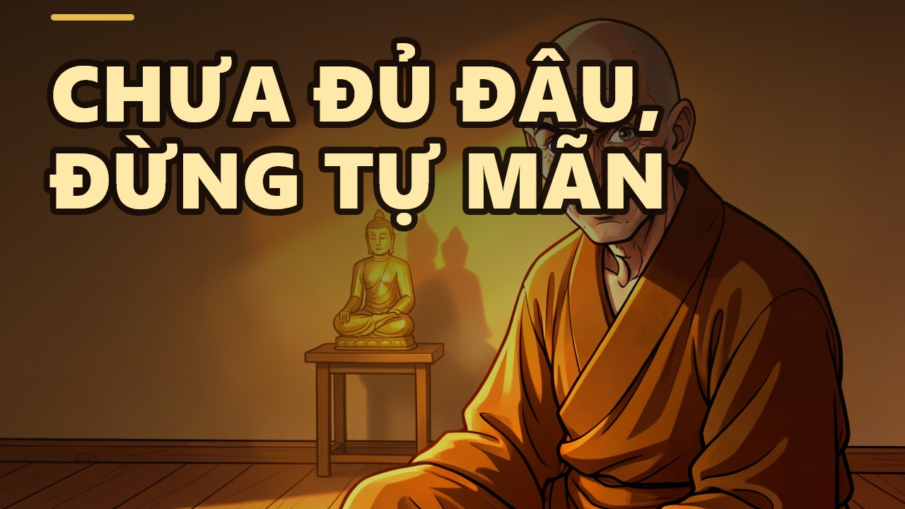 Như Thế Vẫn Chưa Đủ: Câu Thần Chú Xua Tan Tự Mãn