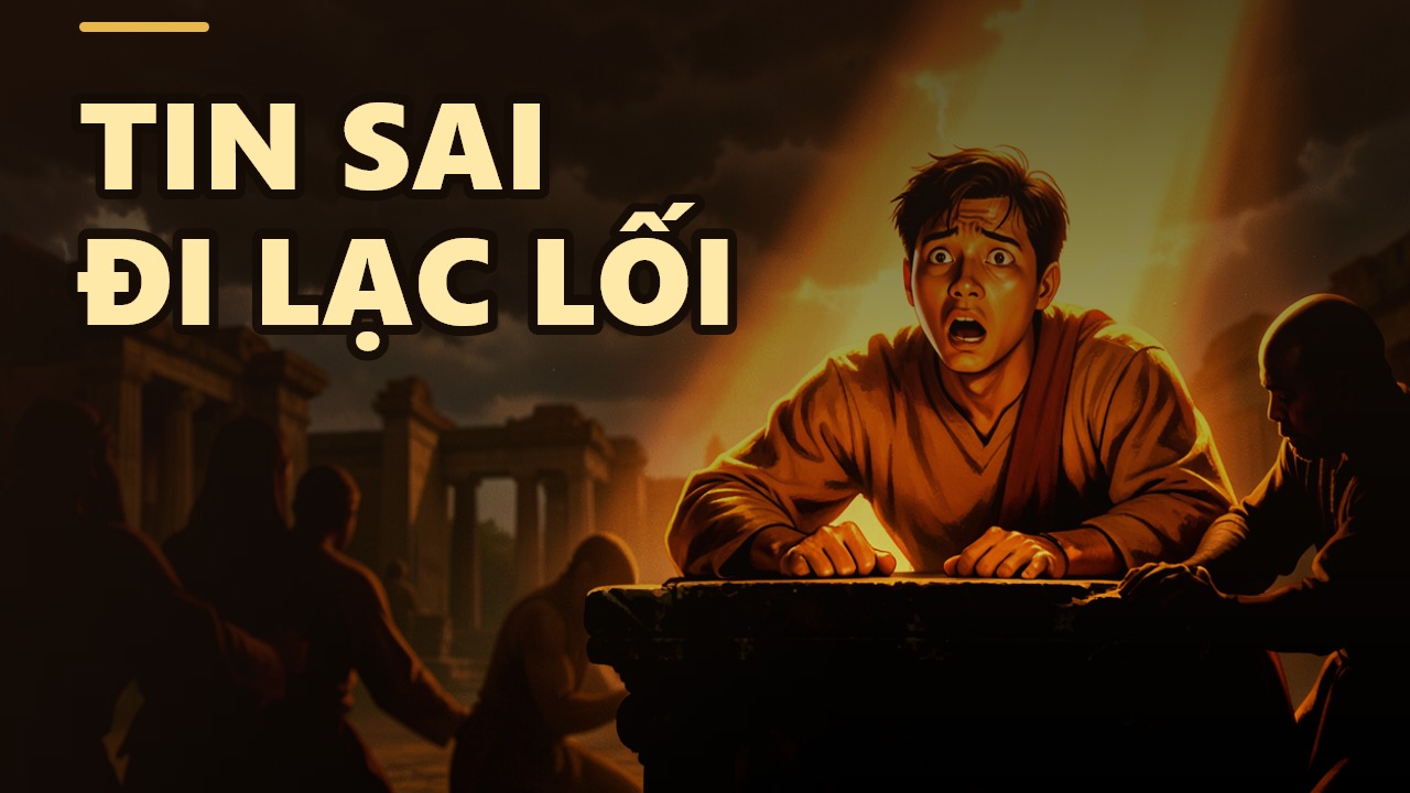 Niềm tin tôn giáo: Chọn đúng để đi tới, chọn sai để lạc lối