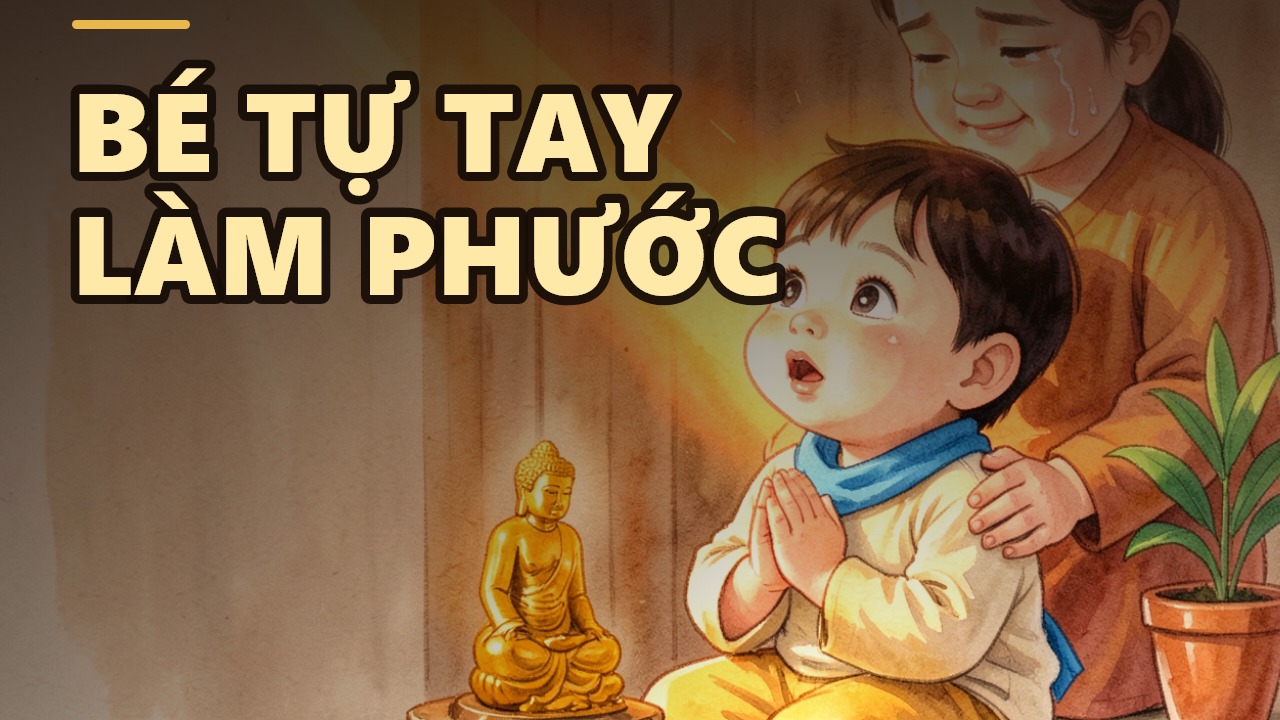 Phật Hóa Gia Đình: Dạy Con Kính Tin Tam Bảo Từ Tấm Bé