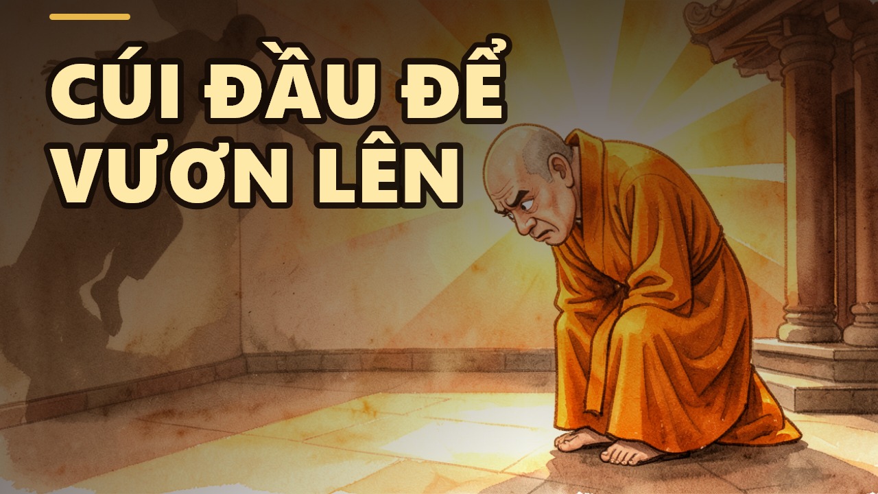 Sống hướng thượng: Cúi đầu xuống để được đi lên