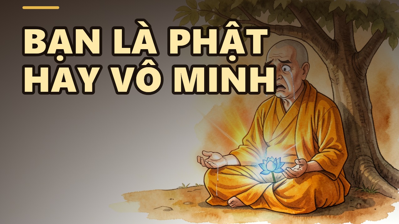 Tâm bạn là Phật hay vô minh? Câu trả lời quyết định đường tu thiền