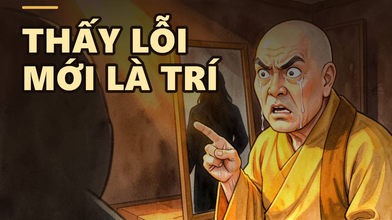 Thà sống một mình còn hơn làm bạn kẻ ngu? Lời Phật dạy về việc tự thấy lỗi