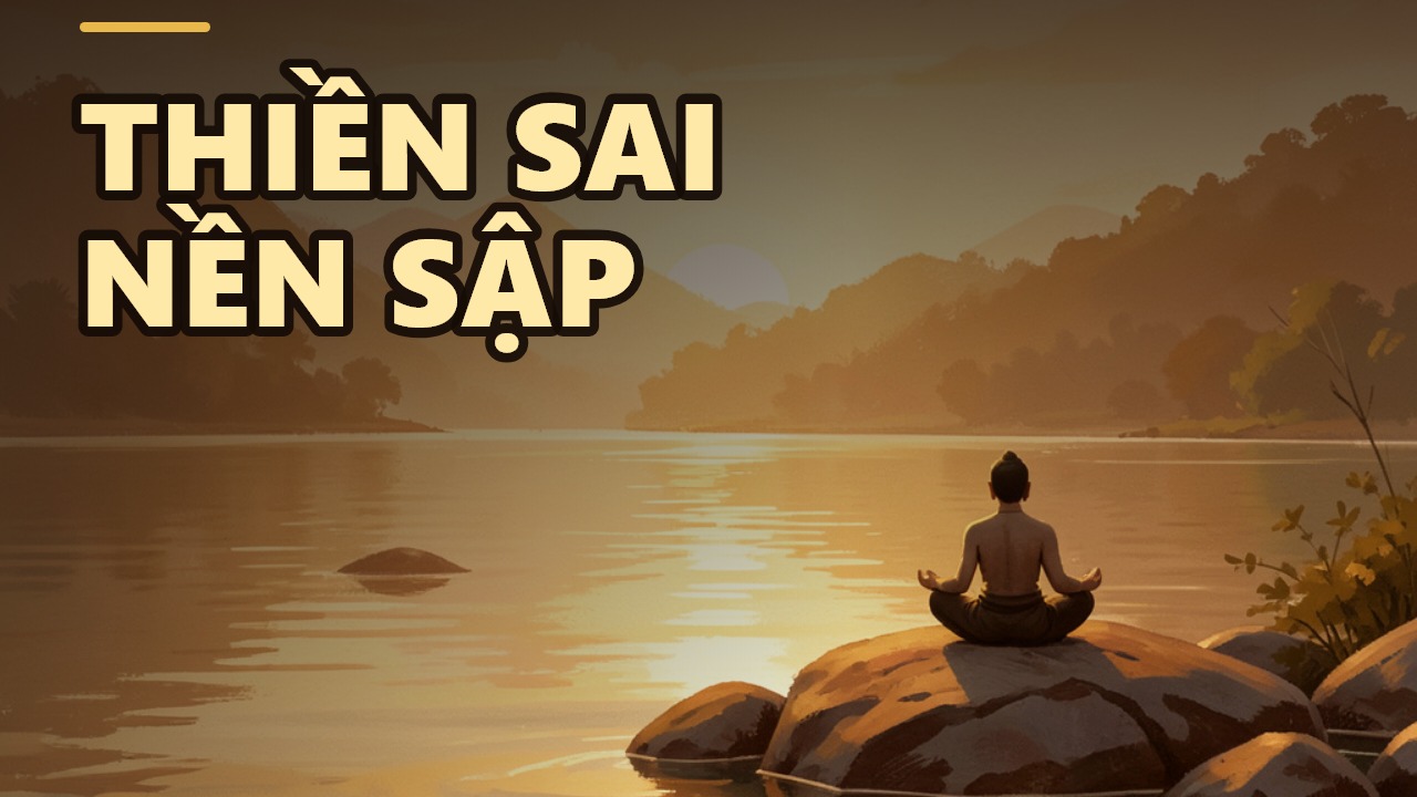 Thiền trong Bát Chánh Đạo: Đỉnh cao phải bắt đầu từ nền tảng
