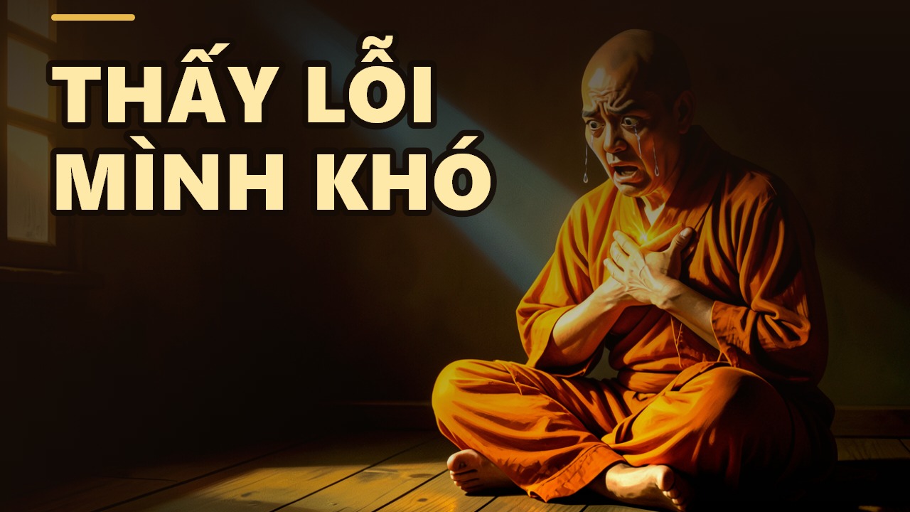 Tu Hành Vất Vả: Thử Thách Đầu Tiên Không Phải Là Tụng Kinh, Mà Là Nhìn Thấy Lỗi Mình