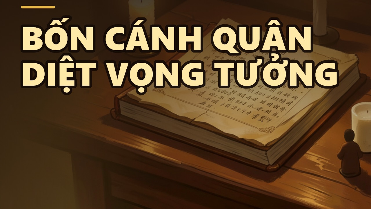 Tứ Niệm Xứ – Bốn Cánh Quân Đánh Thành Trì Vọng Tưởng