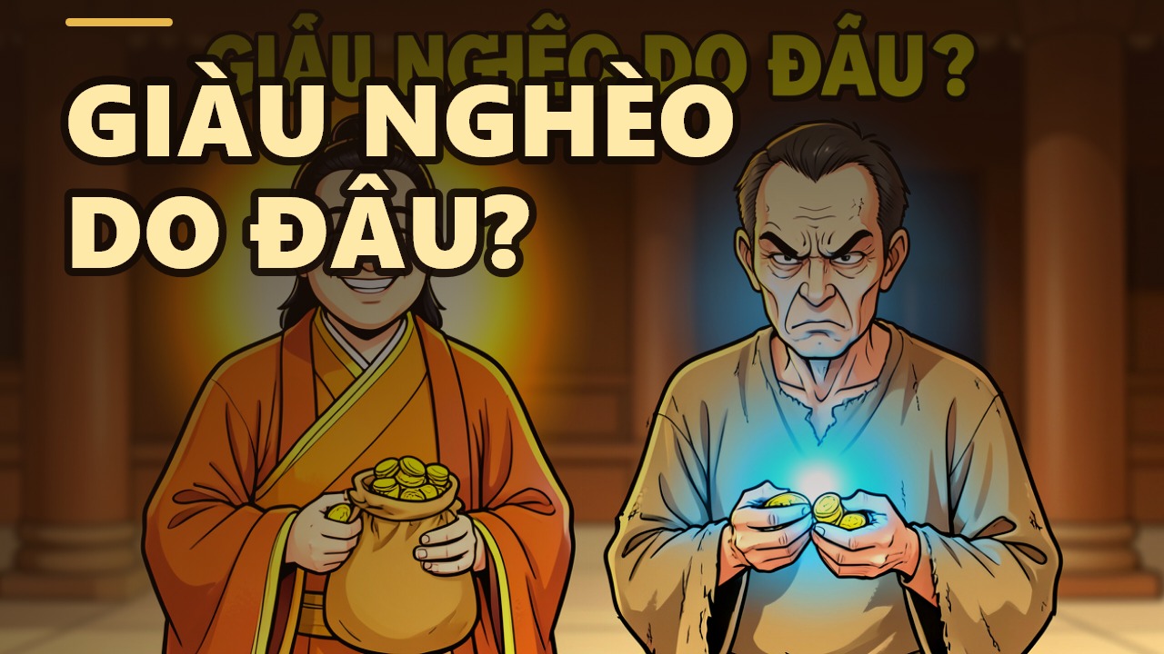 Vì sao có người giàu kẻ nghèo? Bí quyết chuyển hoá nghiệp giàu nghèo theo lời Thầy Thích Chân Quang