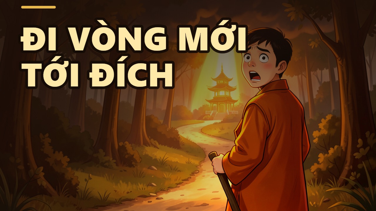 Vì Sao 'Đi Vòng' Lại Là Con Đường Nhanh Nhất? Bài Pháp Của Thầy Thích Chân Quang