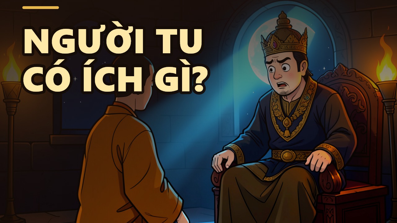King Ajatashatru Asks the Buddha: What Use Are Monastics to the Nation?